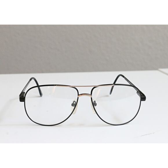 Vintage NOS, 1980s Elan Matte Black Round Eyeglasses Glasses Frames 53-18-135 - Picture 2 of 7